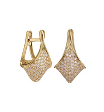 Carica l&#39;immagine nel visualizzatore di Gallery, Zircon Sculpt Earrings
