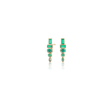 Carica l&#39;immagine nel visualizzatore di Gallery, Julie Earrings - Green
