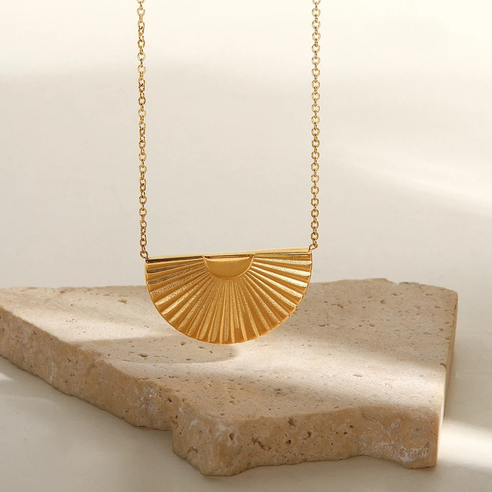 Sun Motif Necklace