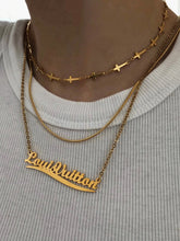 Carica l&#39;immagine nel visualizzatore di Gallery, Gold Chain Necklace
