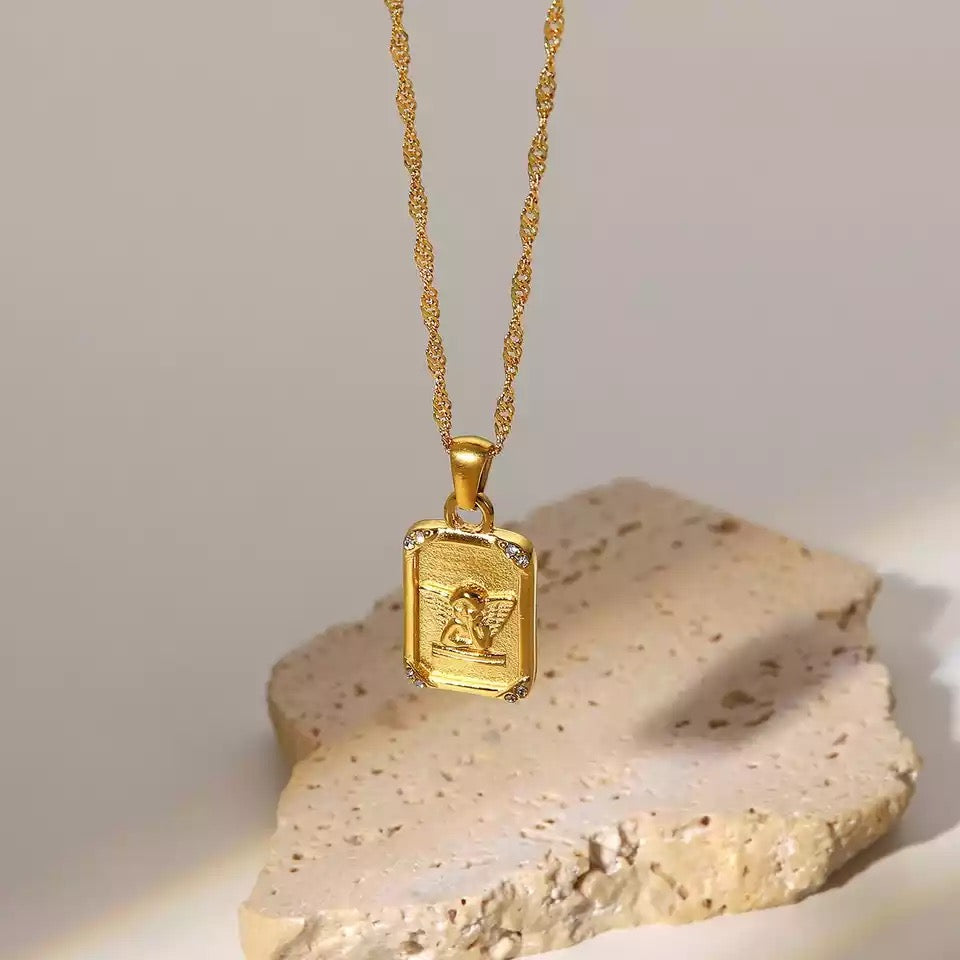 Angelic Frame Necklace