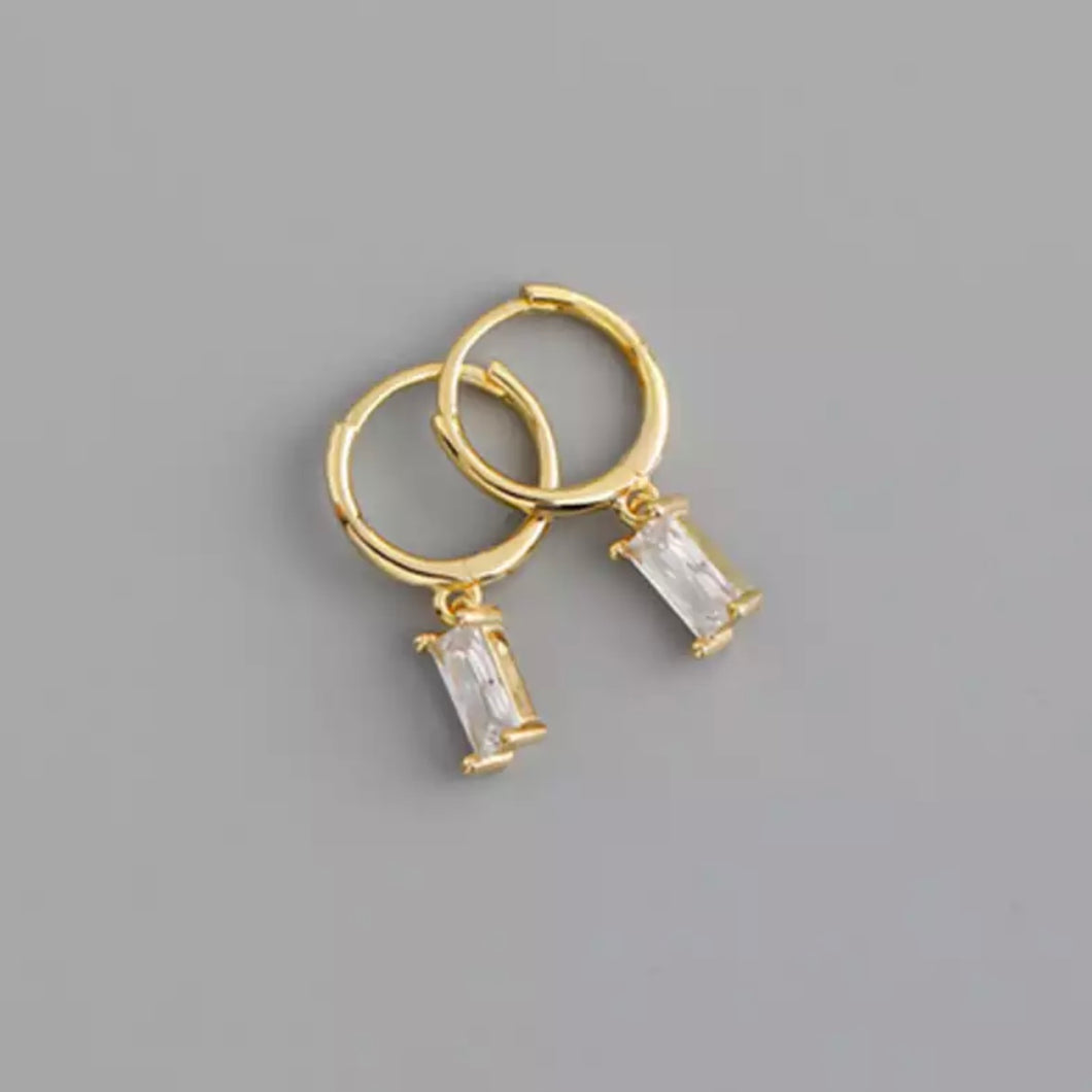 Baguette Earrings